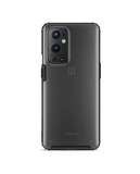 Black Frosted Clear Case Cover For OnePlus 9 Pro