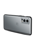 Black Frosted Clear Case Cover For OnePlus Nord 2