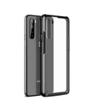 Black Frosted Clear Case Cover For OnePlus Nord