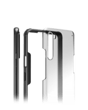 Black Frosted Clear Case Cover For OnePlus Nord