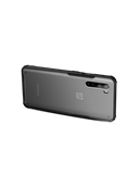 Black Frosted Clear Case Cover For OnePlus Nord