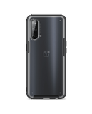 Black Frosted Clear Case Cover For OnePlus Nord CE