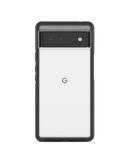 Black Hybrid Clear Case Cover for Google Pixel 6