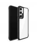 Black Hybrid Clear Case Cover for Samsung Galaxy S24 Plus
