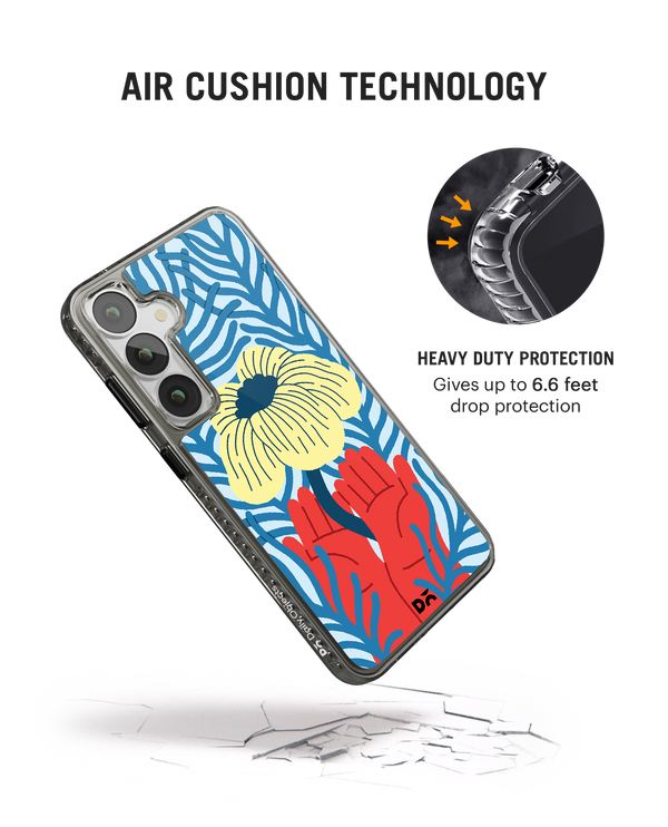 Bloom Bliss Stride 2.0 Case Cover For Samsung Galaxy S24