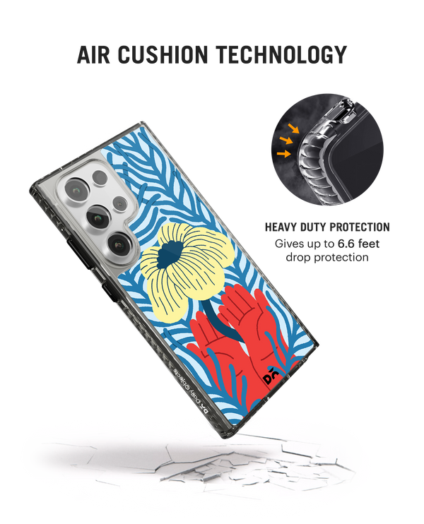 Bloom Bliss Stride 2.0 Case Cover For Samsung Galaxy S24 Ultra