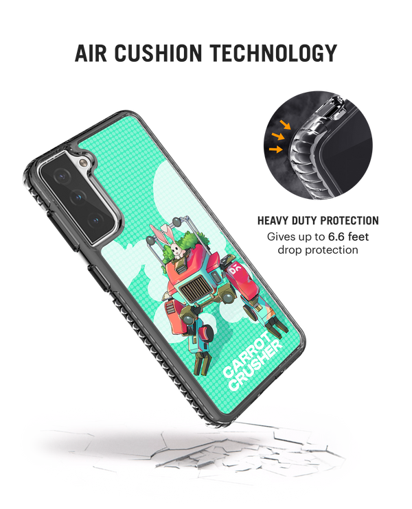 Carrot Crusher Stride 2.0 Case Cover For Samsung Galaxy S21