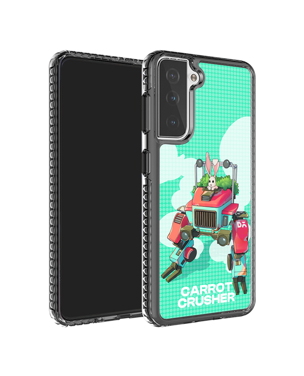 Carrot Crusher Stride 2.0 Case Cover For Samsung Galaxy S21 FE