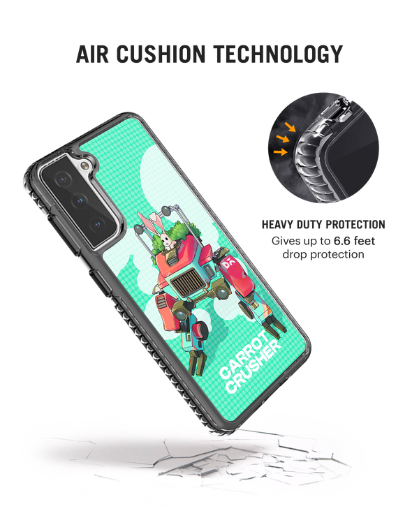 Carrot Crusher Stride 2.0 Case Cover For Samsung Galaxy S22 Plus