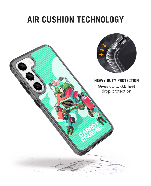Carrot Crusher Stride 2.0 Case Cover For Samsung Galaxy S23 Plus