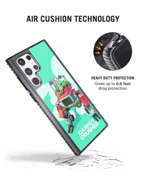 Carrot Crusher Stride 2.0 Case Cover For Samsung Galaxy S23 Ultra