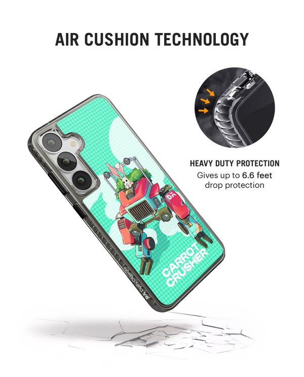 Carrot Crusher Stride 2.0 Case Cover For Samsung Galaxy S24 Plus