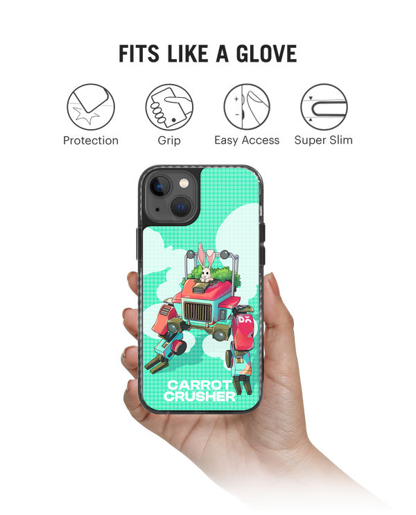 Carrot Crusher Stride 2.0 Case Cover For iPhone 14