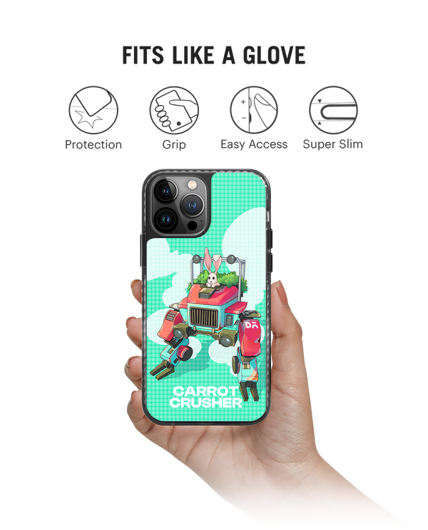 Carrot Crusher Stride 2.0 Case Cover For iPhone 14 Pro Max