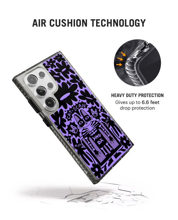 Cat Scan Stride 2.0 Case Cover For Samsung Galaxy S24 Ultra