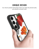 Cat Skate Black Hybrid Clear Case Cover For Samsung Galaxy S24 Plus