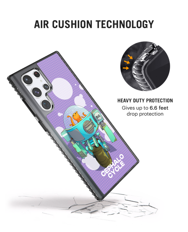 Cephalo Cycle Stride 2.0 Case Cover For Samsung Galaxy S22 Ultra