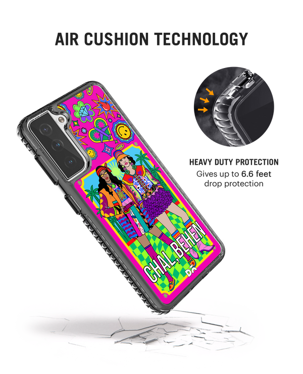 Chal Behen Stride 2.0 Case Cover For Samsung Galaxy S21