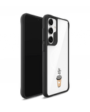 Coffee Is Love Black Hybrid Clear Case Cover For Samsung Galaxy S24 Plus