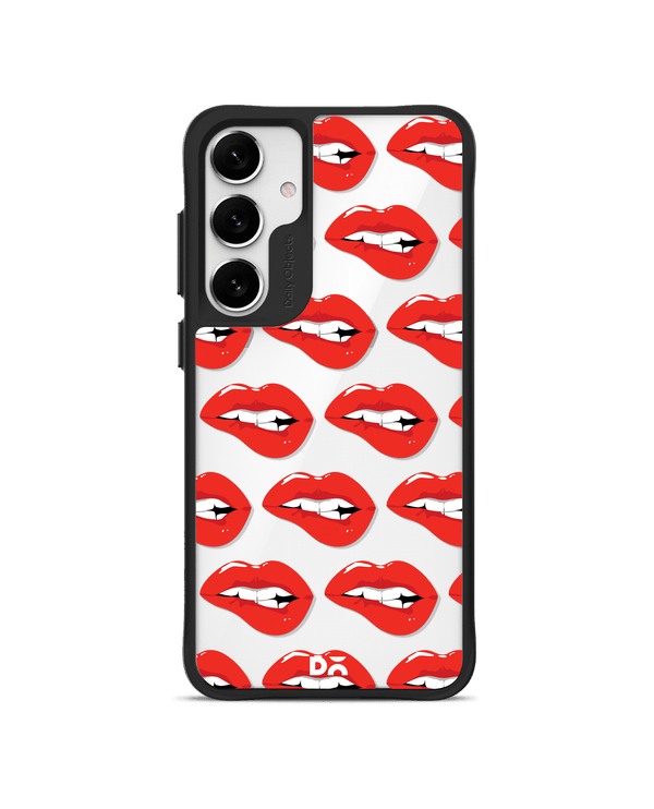 Come Hither Black Hybrid Clear Case Cover For Samsung Galaxy S24 Plus