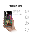 Cosmic Enigma Stride 2.0 Case Cover For Samsung Galaxy S24