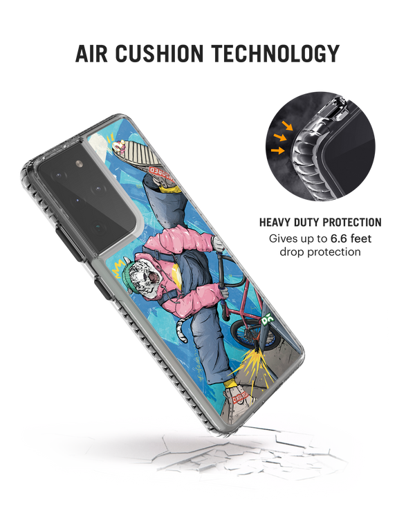 Cotton Ball Stride 2.0 Case Cover For Samsung Galaxy S21 Ultra