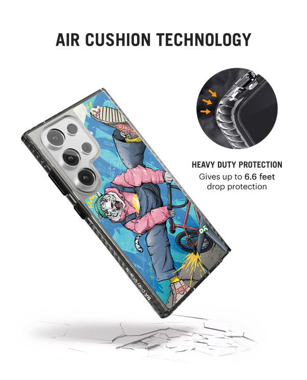 Cotton Ball Stride 2.0 Case Cover For Samsung Galaxy S24 Ultra