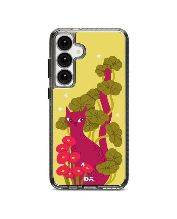 Curious Cat Stride 2.0 Case Cover For Samsung Galaxy S24 Plus