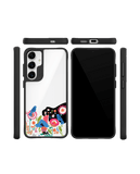 Day Dreamer Black Hybrid Clear Case Cover For Samsung Galaxy S24