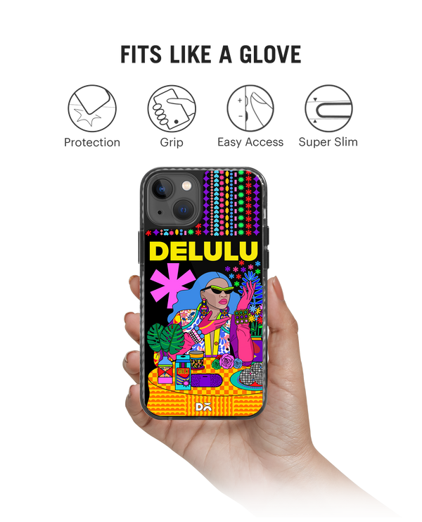 Delulu Stride 2.0 Case Cover For iPhone 15