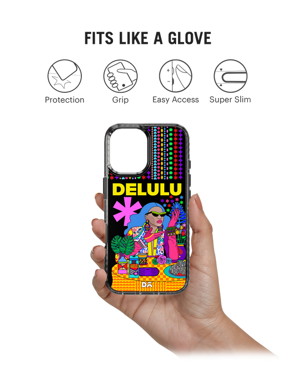 Delulu Stride 2.0 MagSafe Case Cover For iPhone 16