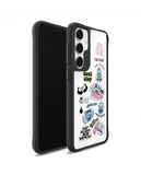Fitspiration Black Hybrid Clear Case Cover For Samsung Galaxy S24