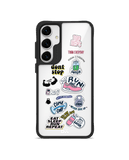 Fitspiration Black Hybrid Clear Case Cover For Samsung Galaxy S24