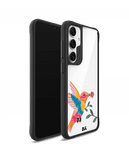 Fly High Black Hybrid Clear Case Cover For Samsung Galaxy S24
