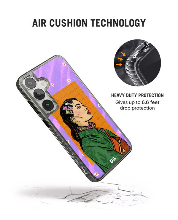 Girl Power Babe Stride 2.0 Case Cover For Samsung Galaxy S24 Plus