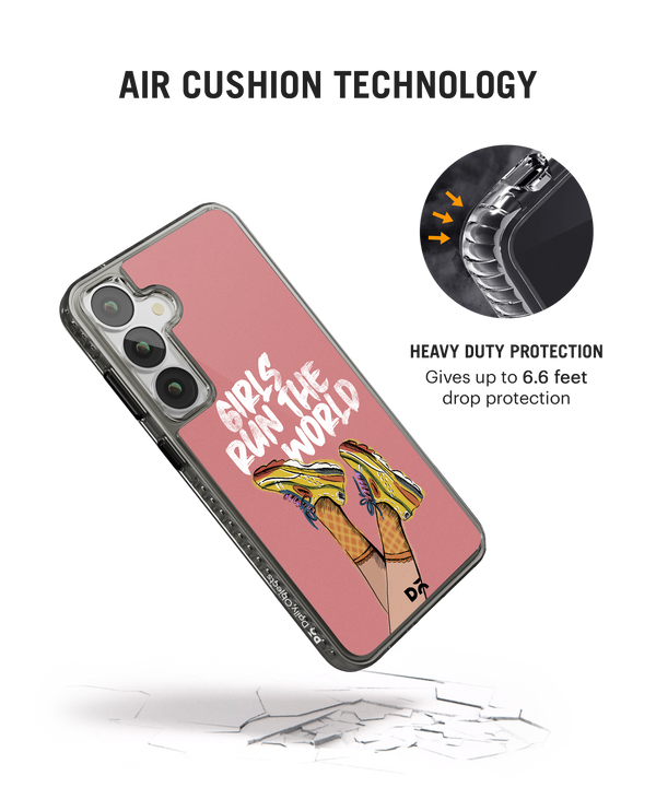 Girls Run The World Stride 2.0 Case Cover For Samsung Galaxy S24