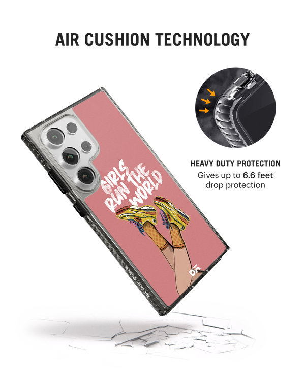 Girls Run The World Stride 2.0 Case Cover For Samsung Galaxy S24 Ultra