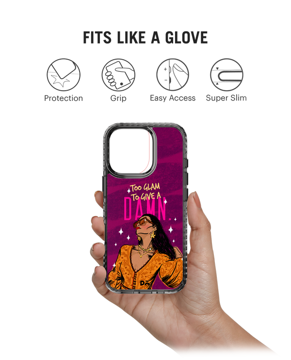 Glam No Damn Stride 2.0 MagSafe Case Cover For iPhone 16 Pro