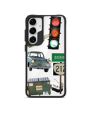 High Road Black Hybrid Clear Case Cover For Samsung Galaxy S24 Plus