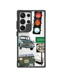 High Road Black Hybrid Clear Case Cover For Samsung Galaxy S24 Ultra