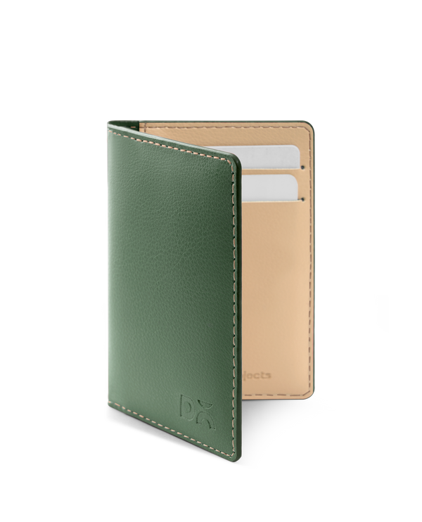hunter-green-log-bi-fold-wallet