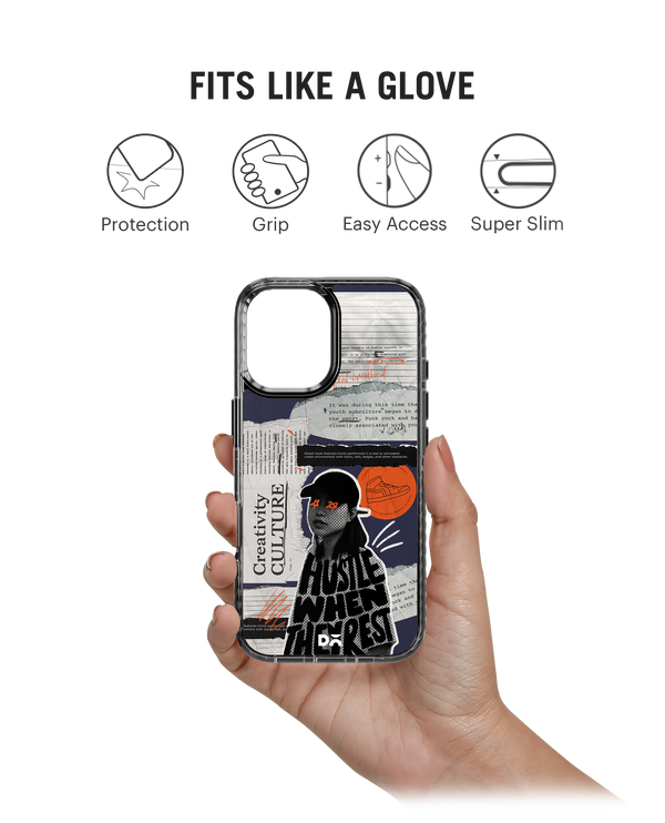 Hustle When They Rest Stride 2.0 MagSafe Case Cover For iPhone 16