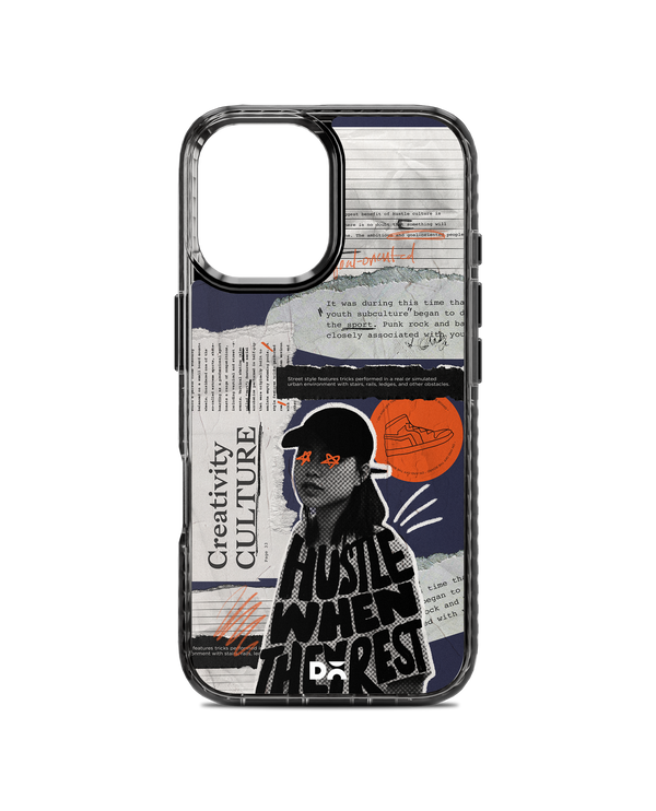 Hustle When They Rest Stride 2.0 MagSafe Case Cover For iPhone 16 Plus