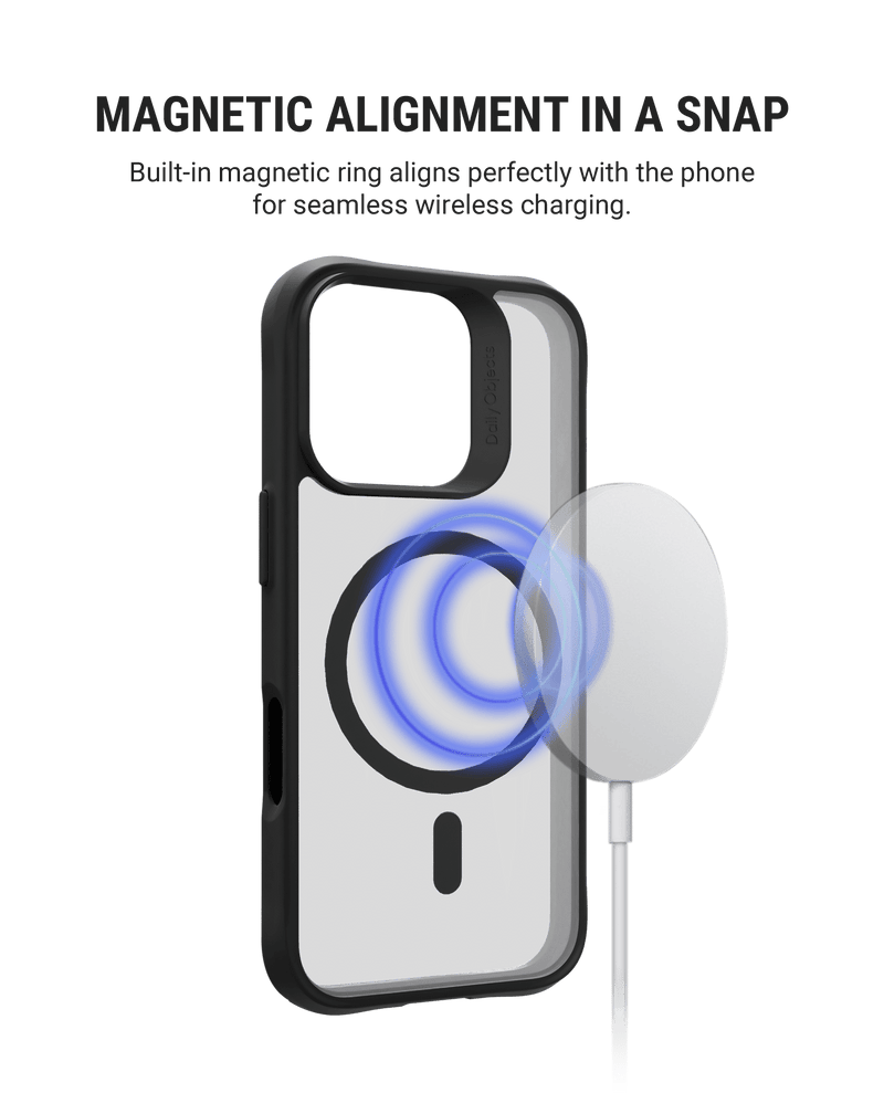 DailyObjects Hybrid Clear MagSafe Phone Case Cover For iPhone 16 Pro