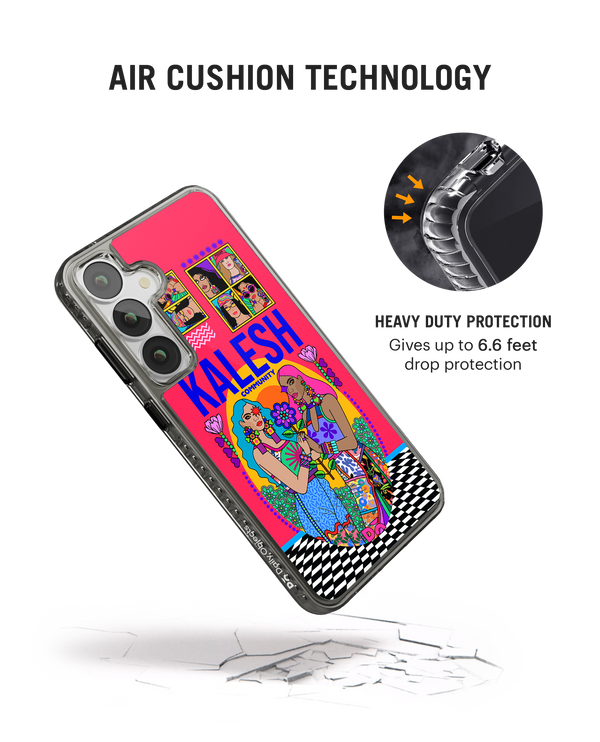 Kalesh Community Stride 2.0 Case Cover For Samsung Galaxy S24 Plus