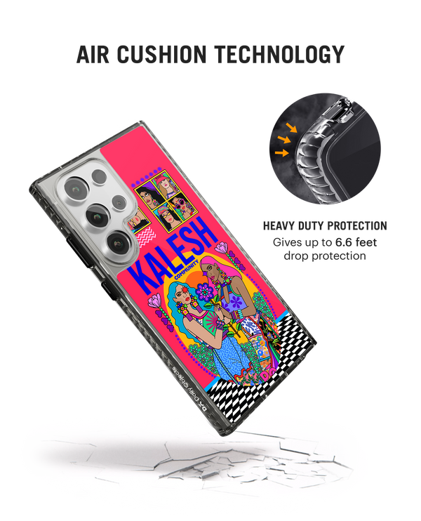 Kalesh Community Stride 2.0 Case Cover For Samsung Galaxy S24 Ultra