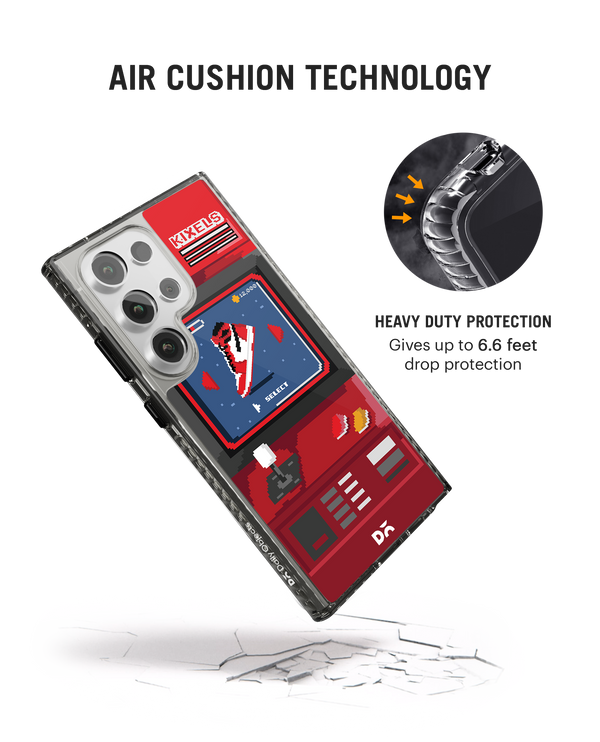 Kixel Arcade 1.0 Stride 2.0 Case Cover For Samsung Galaxy S24 Ultra