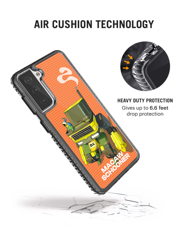 Macaw Schooner Stride 2.0 Case Cover For Samsung Galaxy S21