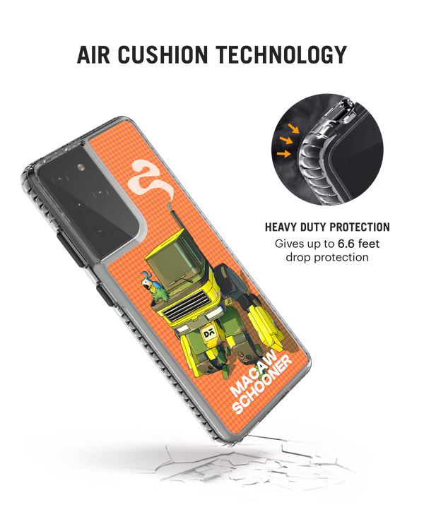 Macaw Schooner Stride 2.0 Case Cover For Samsung Galaxy S21 Ultra