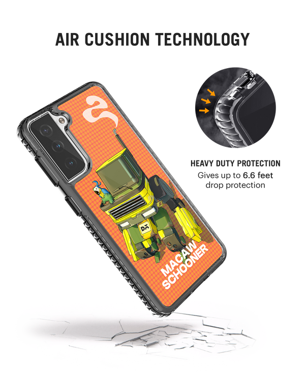 Macaw Schooner Stride 2.0 Case Cover For Samsung Galaxy S22 Plus